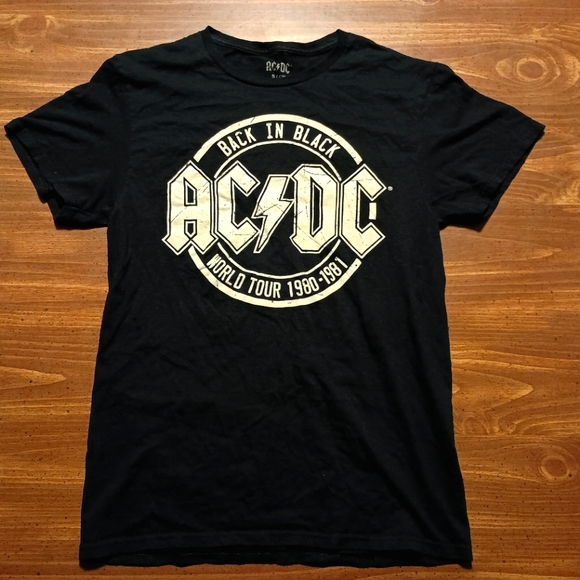 Other - AC/DC T-SHIRT - Small // Rock Band Music Tour T-shirt Tee Shirt ACDC AC-DC Metal
